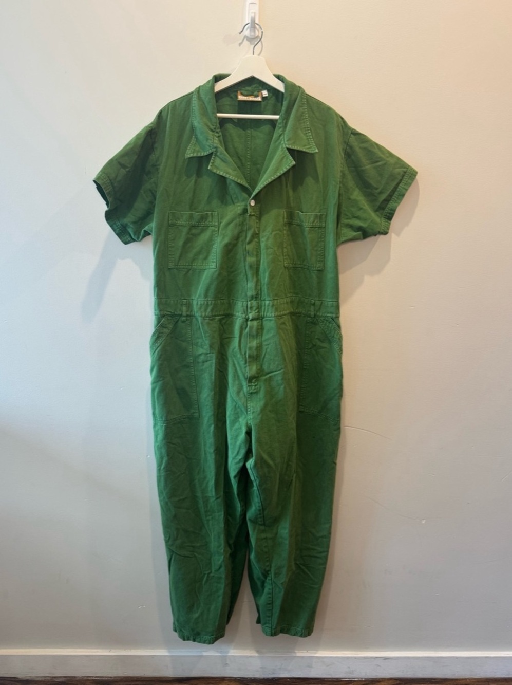Big Bud Press Short Sleeve Jumpsuit Green Size 3XL Like New